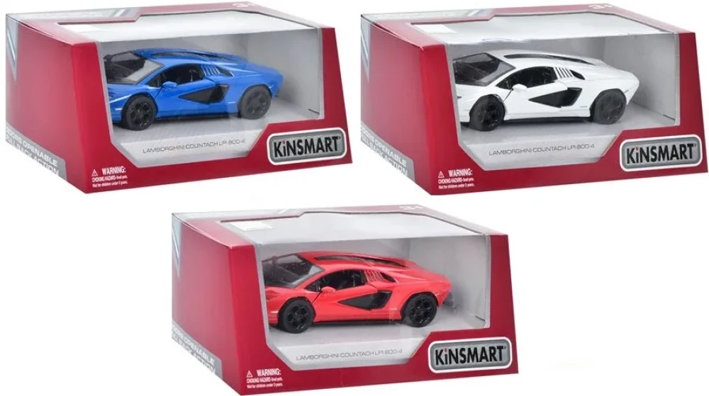 Automobiļa modelis 5 LAMBORGHINI COUNTACH LPI 800-4, dažādībā