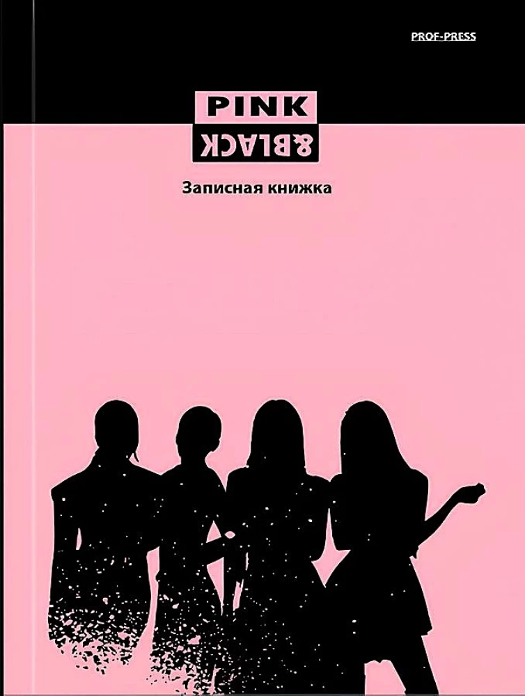 Pierakstu grāmatiņa. A5. 40 lapas, k-pop elki