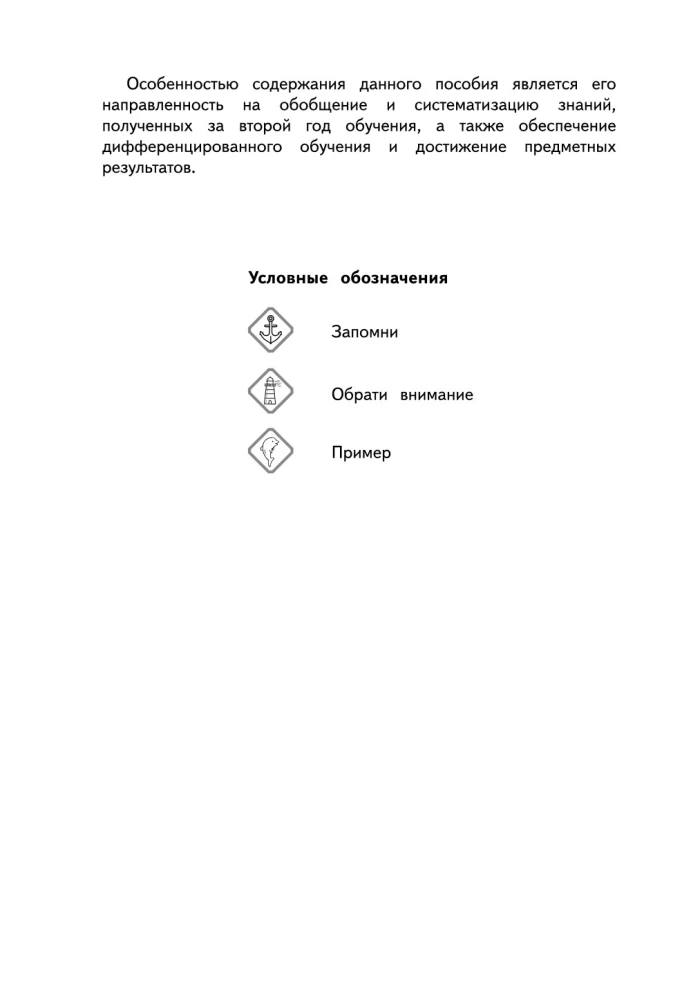 Справочник по русскому языку. 2 класс