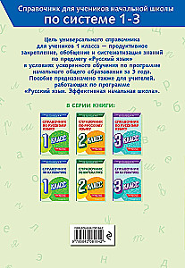 Krievu valodas rokasgrāmata. 1. klase