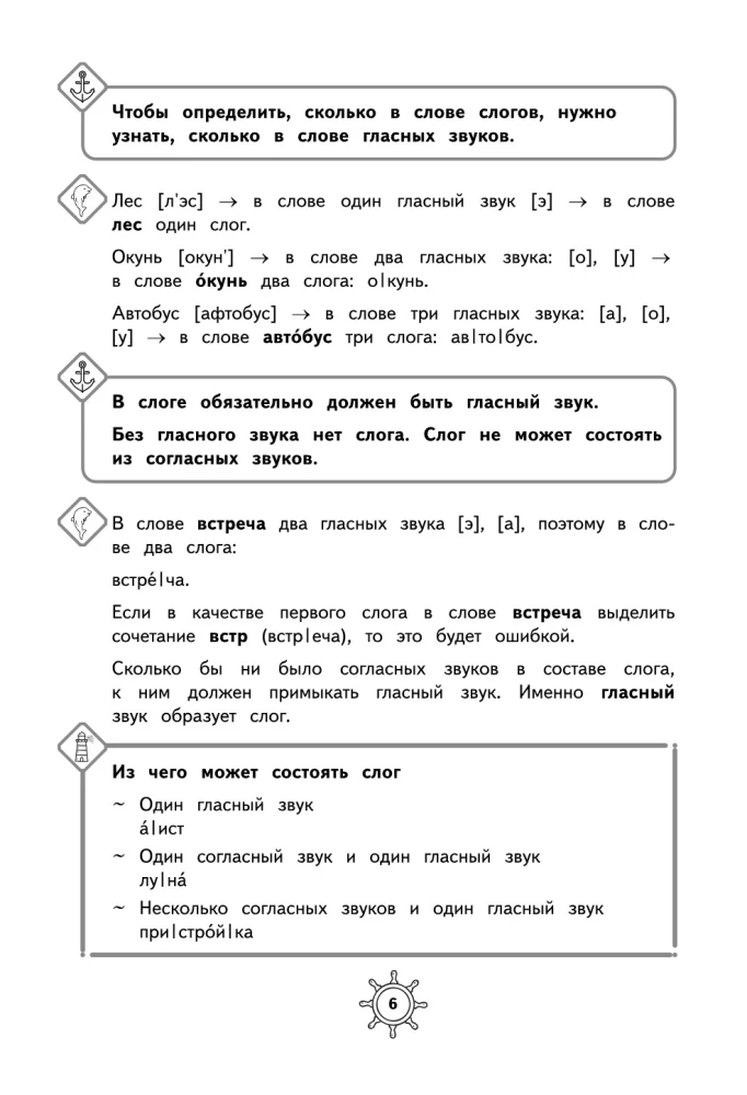Krievu valodas rokasgrāmata. 1. klase