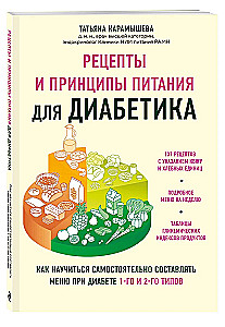 Рецепты и принципы питания для диабетика. Как научиться самостоятельно составлять меню при диабете 1-го и 2-го типов