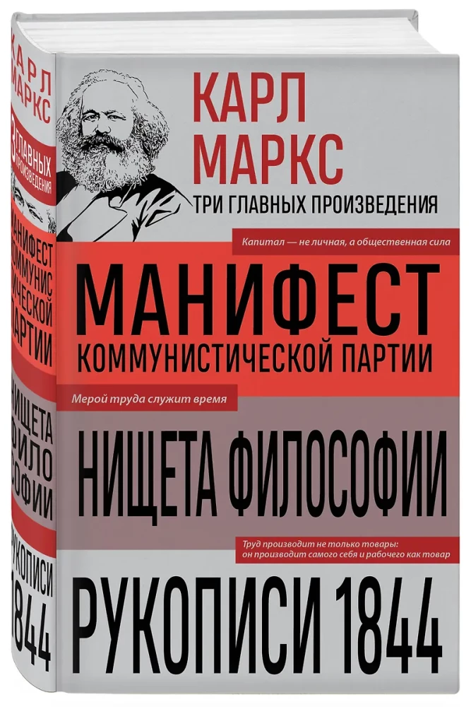 Карл Маркс. Манифест коммунистической партии. Нищета философии. Рукописи 1844