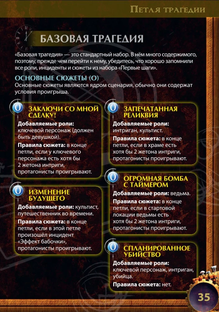 Galda spēle - Traģēdijas cilpa