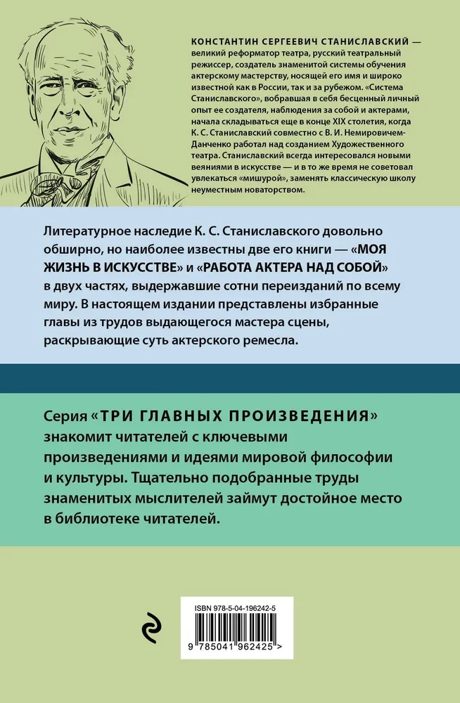 Константин Станиславский. Работа актера над собой Части 1 и 2. Моя жизнь в искусстве