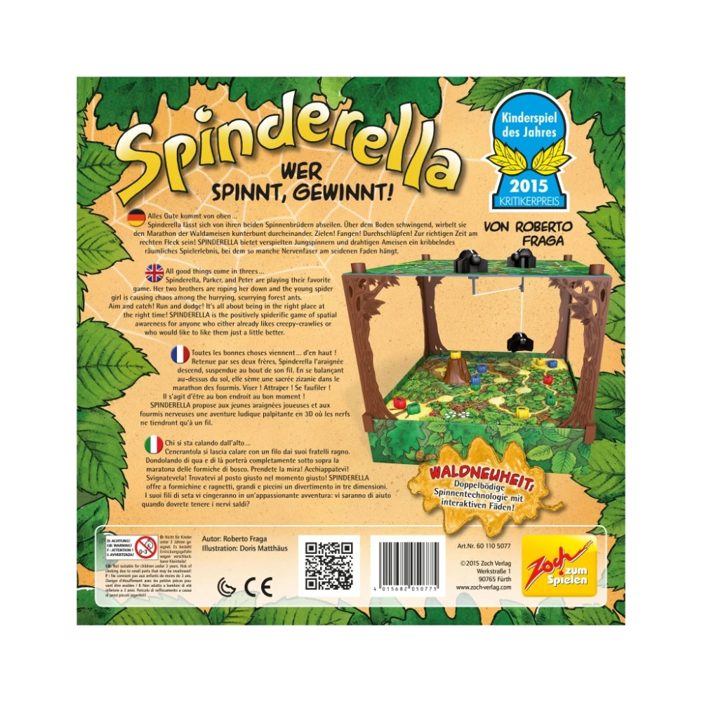 Galda spēle - Spinderella (Spinderella)