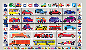 Liels uzlīmju albums. Visi visi auto