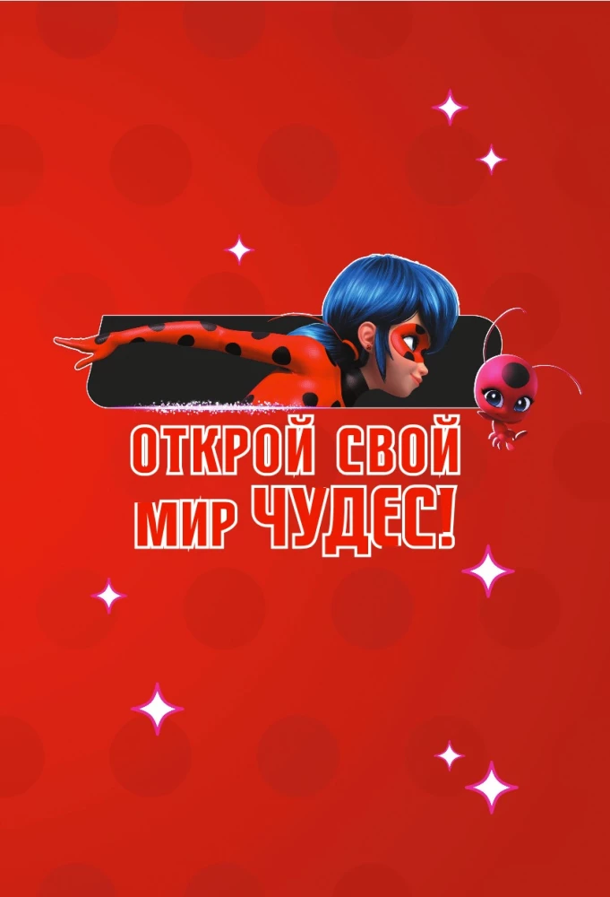 Леди Баг и Супер-Кот. Чудесный дневник с анкетами и наклейками