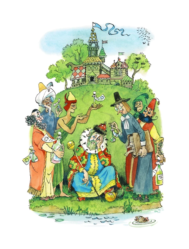 Bova-korolevičs. Pasakas, bīlīnas, bagatīriņas. Ilustrācijas A. Jelisējeva