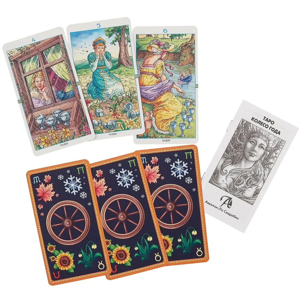 Tarot kartes - Gada rats (78 kartes + instrukcija)