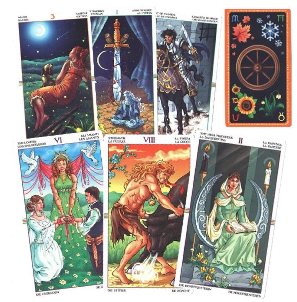 Tarot kartes - Gada rats (78 kartes + instrukcija)