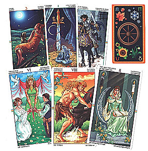 Tarot kartes - Gada rats (78 kartes + instrukcija)