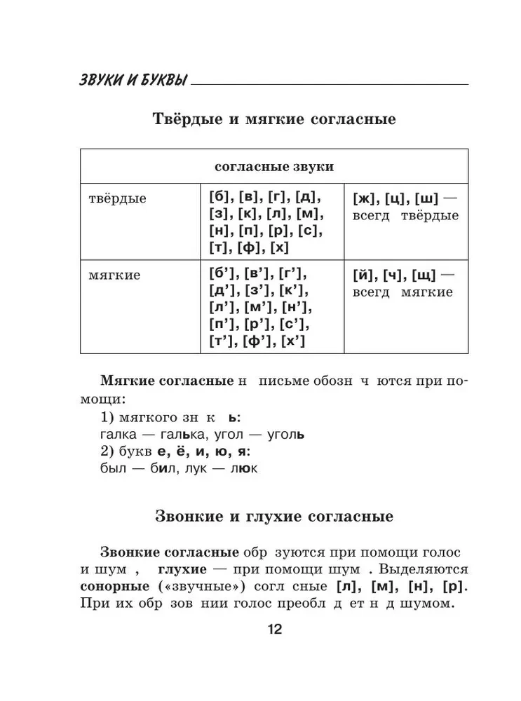 Русский язык. Все правила для школьников в схемах и таблицах