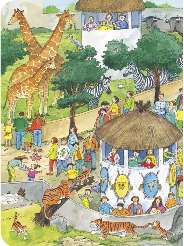Gulējam pa zooloģisko dārzu!