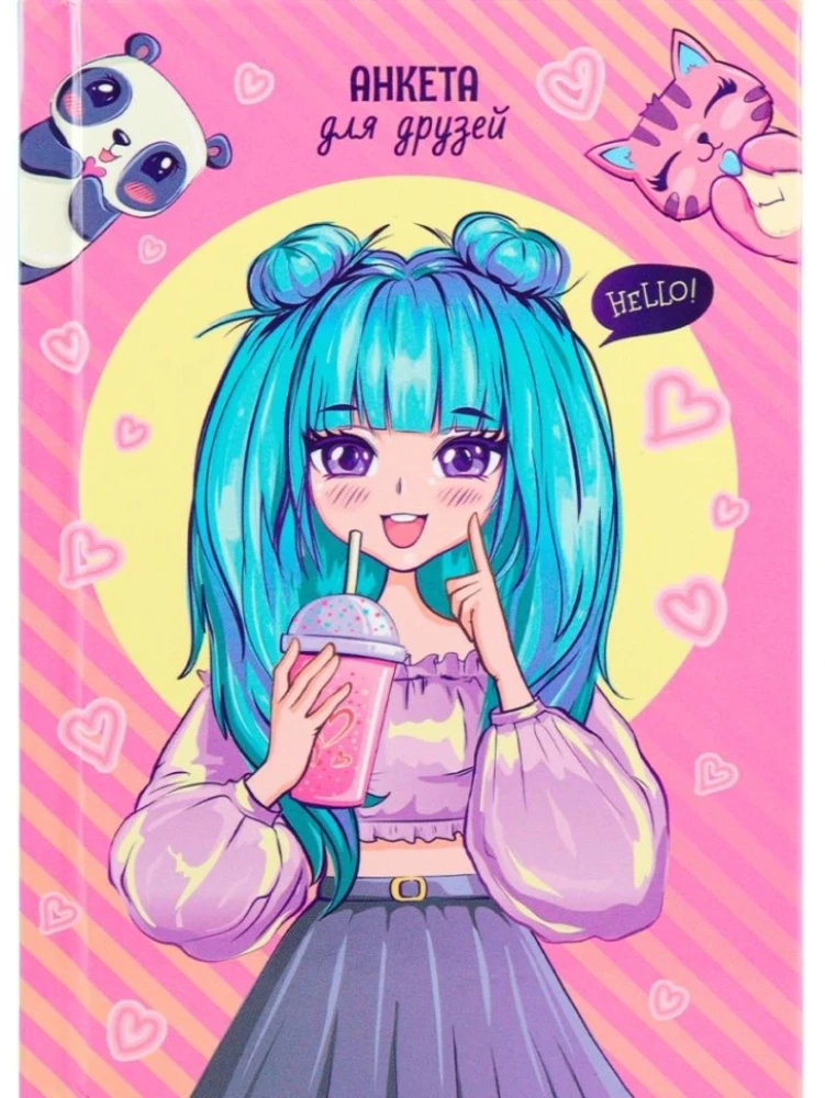 Anketes draugiem A6 - Meitene-anime