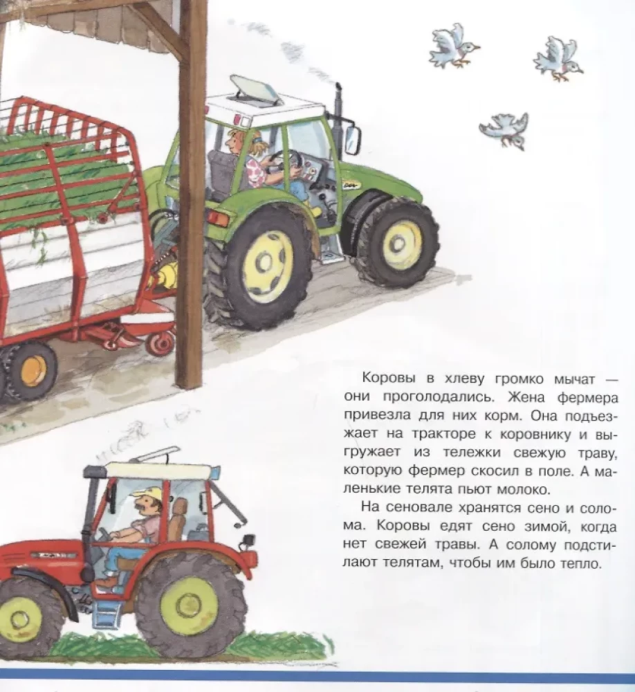 Atrodi un parādi. Pie fermas
