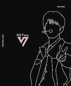 Тетрадь - K-Pop idol, А5, 48 листов, клетка, в ассортименте