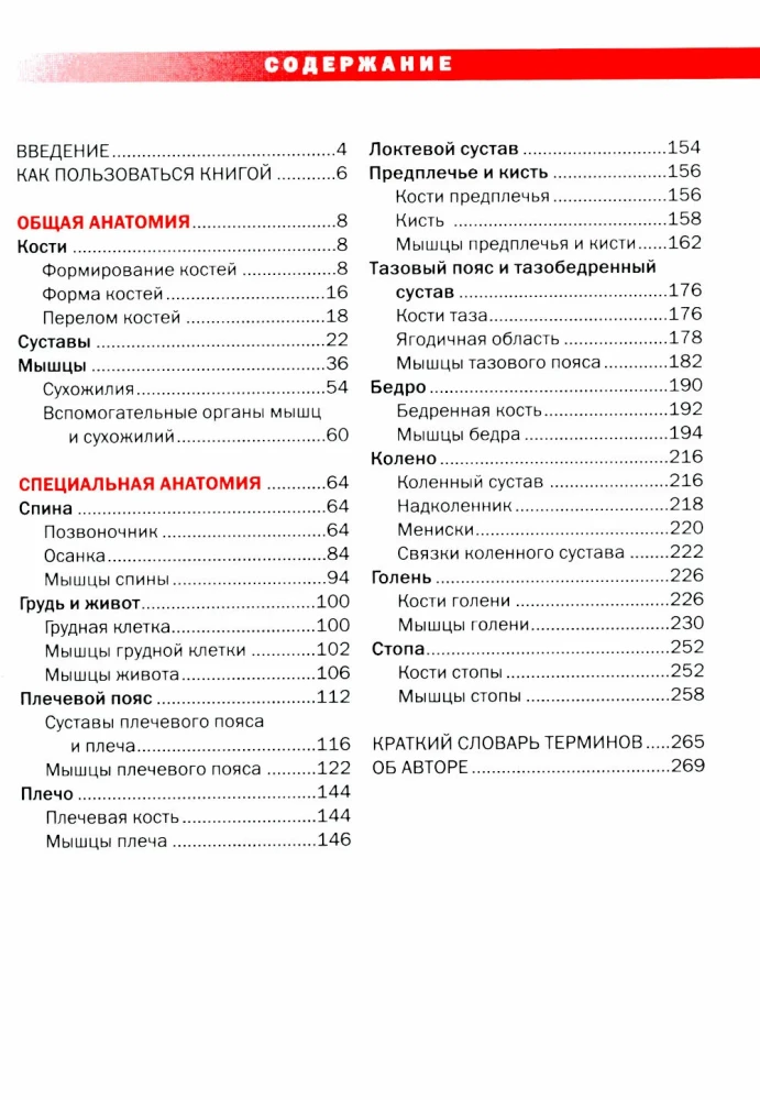 Спортивная анатомия