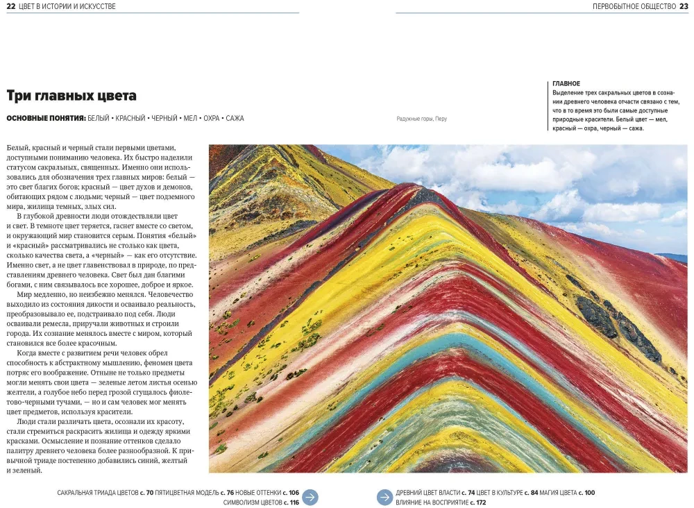 Galvenais krāsas vēsturē. Māksla, mitoloģija un vēsture no pirmatnējiem rituāliem līdz Pantone krāsu institūtam