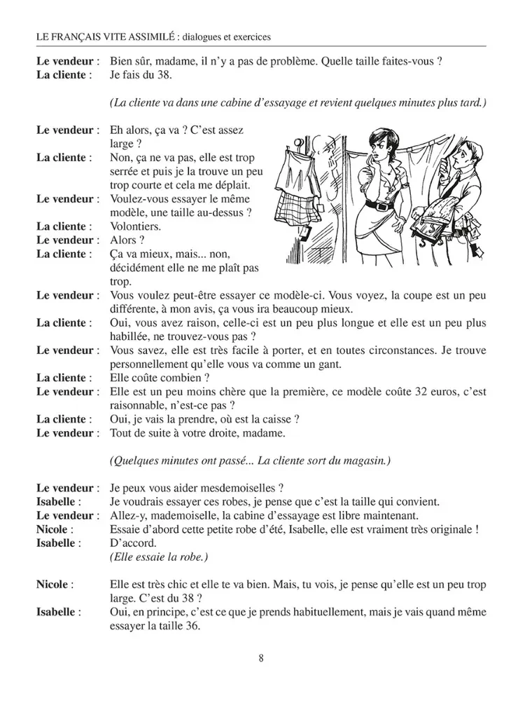 Французский язык: диалоги и упражнения (Le francais vite assimile)