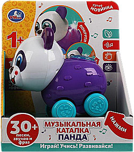 Mūzikas ratiņi - Panda (30+ dziesmas, skaņas un frāzes)