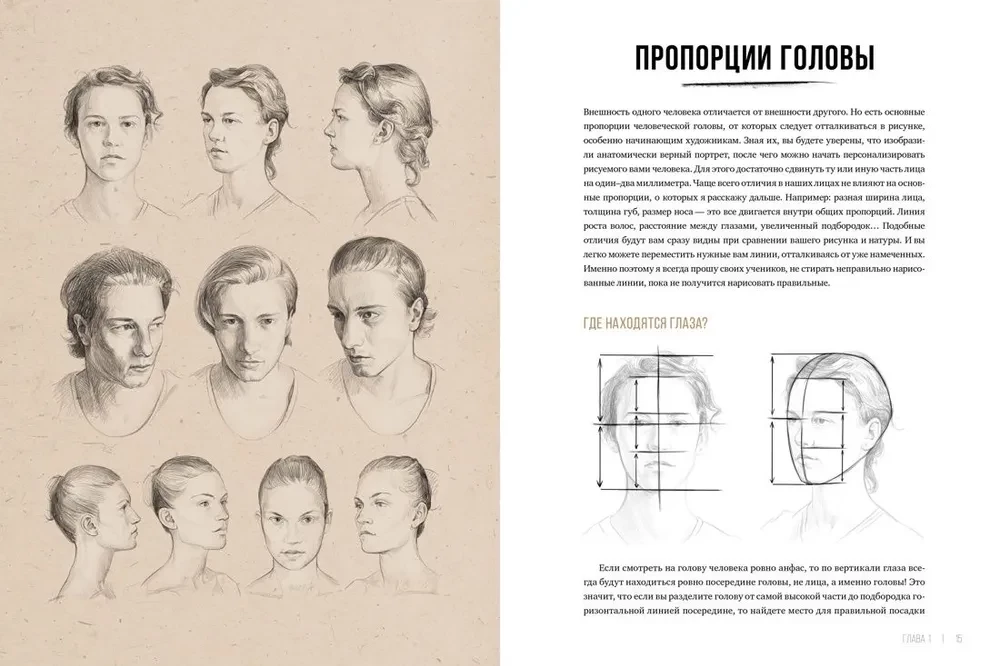 Рисунок карандашом от А до Я. Портрет карандашом