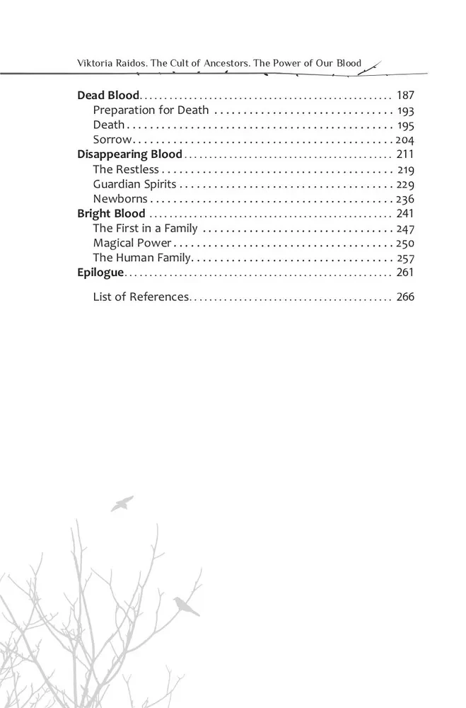 The Cult of Ancestors. The Power of Our Blood