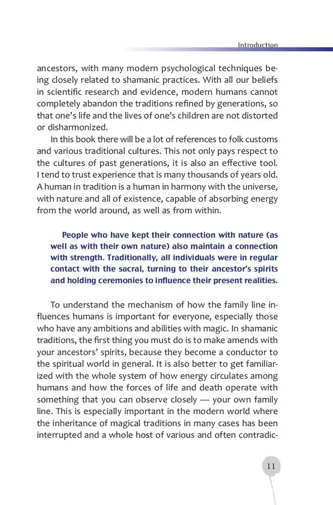 The Cult of Ancestors. The Power of Our Blood
