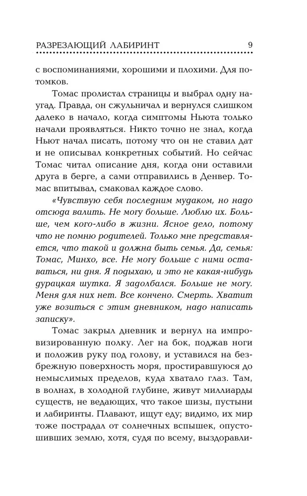 Разрезающий лабиринт