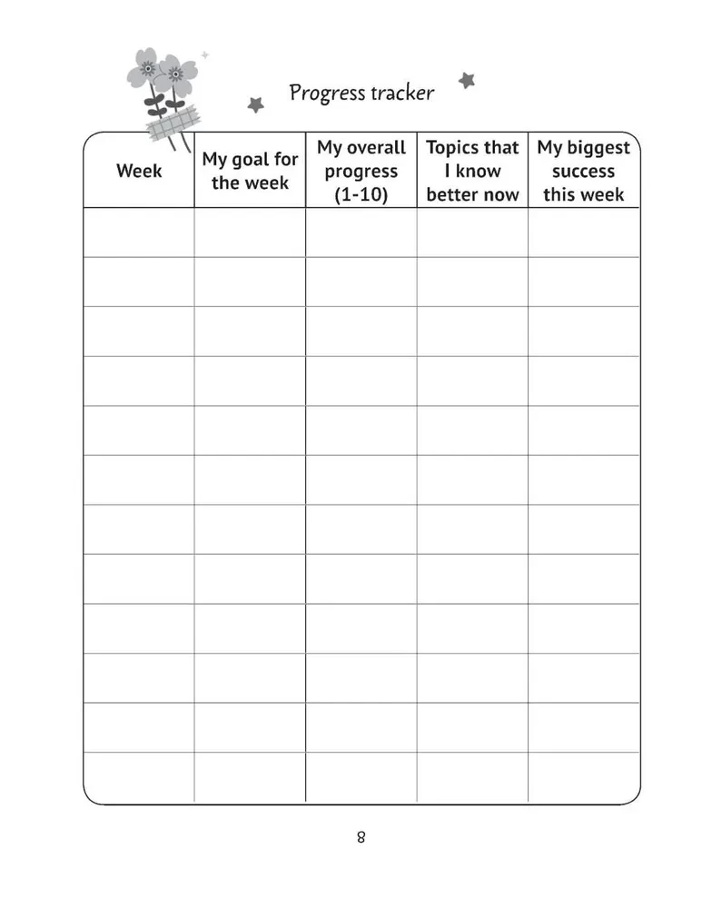 My Study Way: Motivation Diary - Мотивационный дневник (Оформление 2)