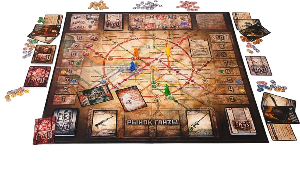 Настольная игра - Метро 2033 (2-е издание)