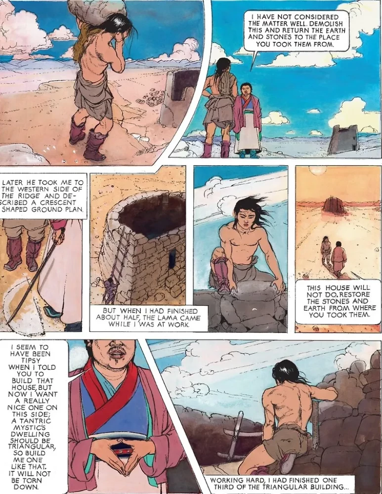 Milarēpa. Apbrīnojama lielā tibetiešu jogi dzīve. Albūms-komikss
