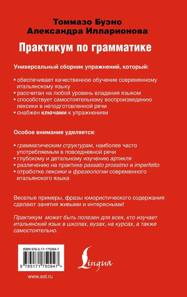 Современный итальянский. Практикум по грамматике