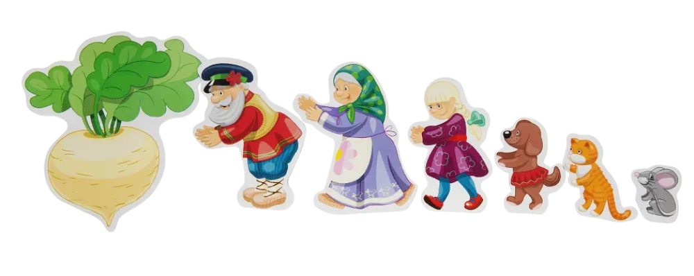 Развивающая магнитная игра. Магнитные истории - Репка