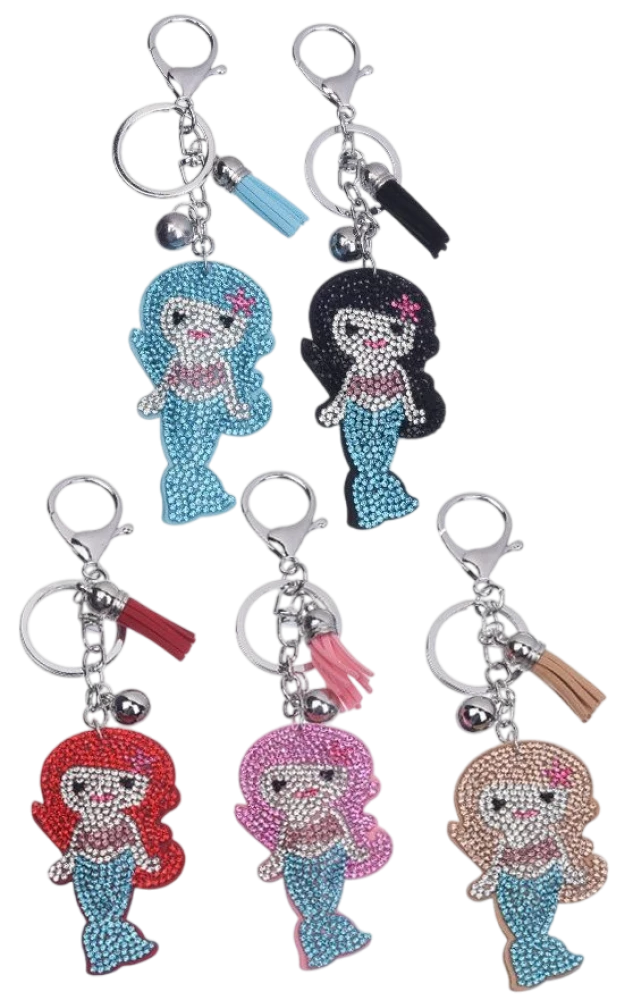 Piekariņš Mermaid ar pērlītēm (6 krāsas)