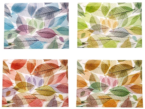 Папка канцелярская Leaves, в ассортименте