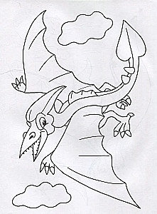 Super-puper krāsošana. Dinosauri