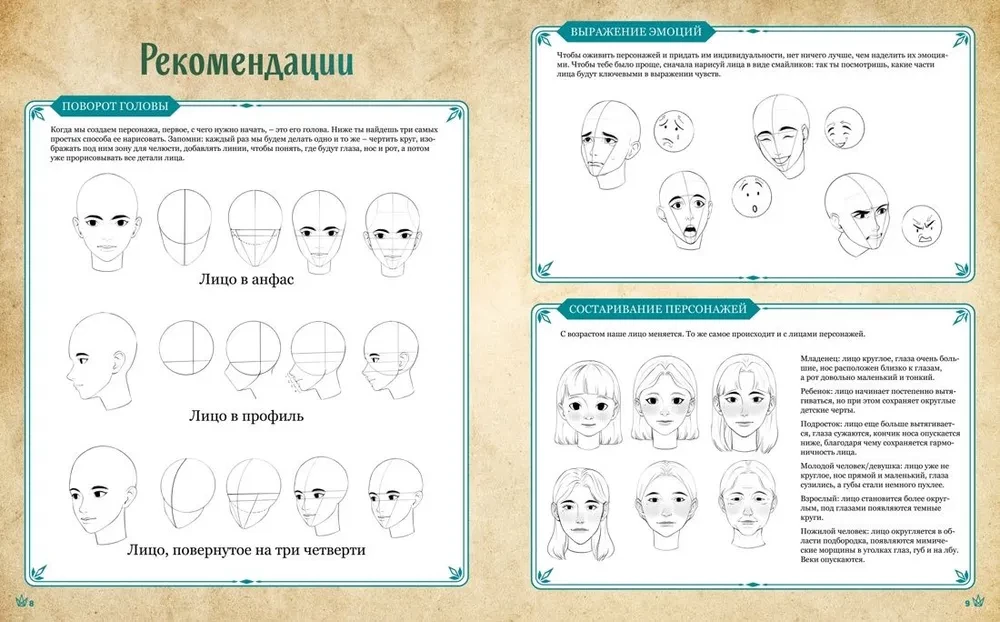 Fantāzijas varoņi. 10 modeļi zīmēšanai