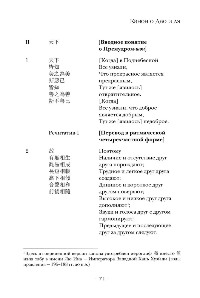 Дао дэ цзин. Канон о Дао и дэ