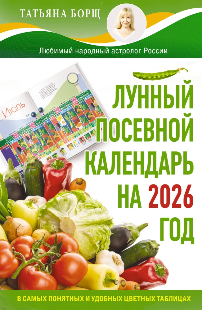 Mēness sēšanas kalendārs 2026. gadam vispārīgākajās un ērtākajās krāsainajās tabulās