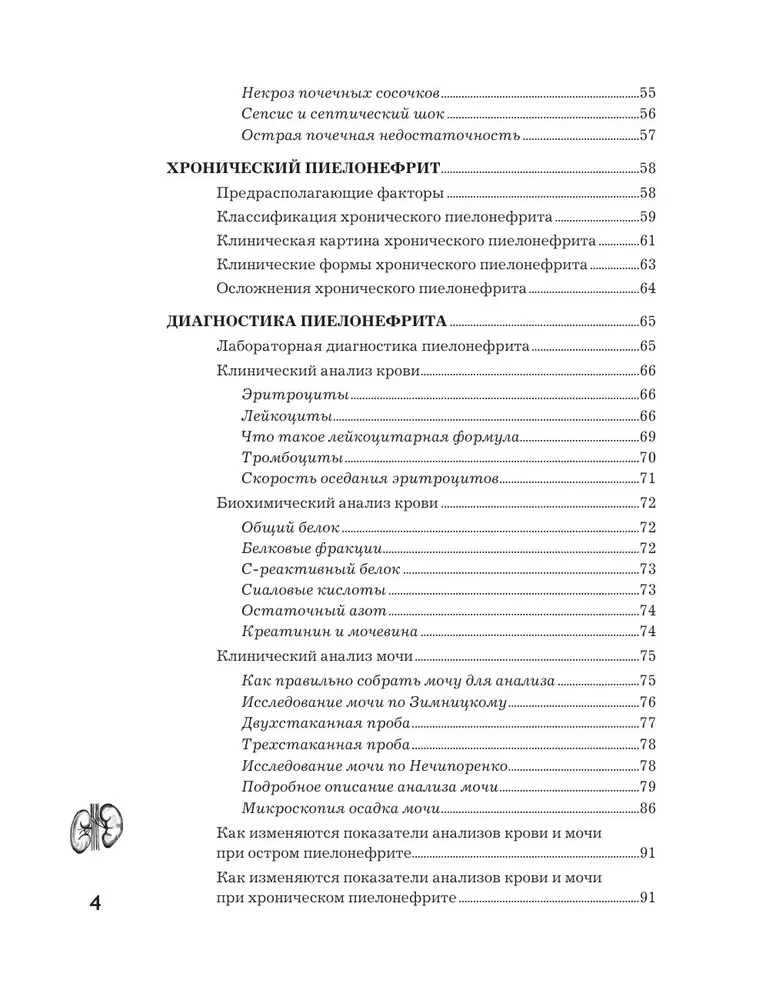 Пиелонефрит. Методы диагностики, лечение, профилактика рецидивов