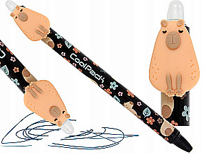 Ручка-ластик - GIRL Capibara Coolapck, 0.5мм (синяя)