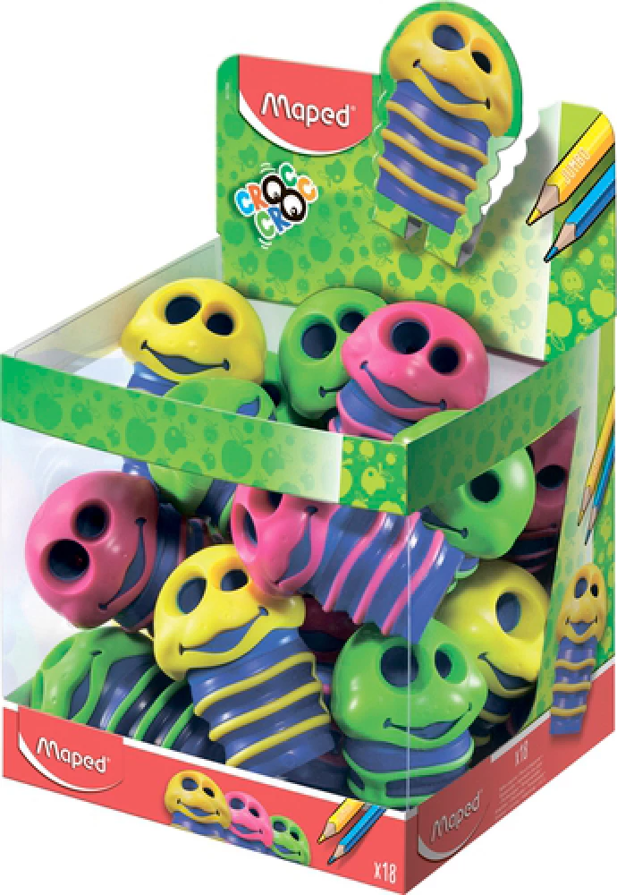 Точилка MAPED Croc Croc, 2 отверстия
