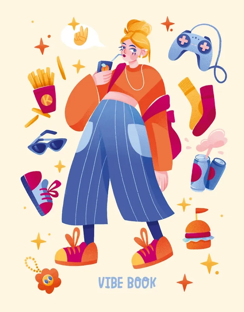 VIBE BOOK. Блокнот для подростков