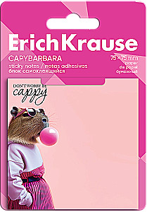 Блок самоклеящийся бумажный: CapyBarbara (50 листов)