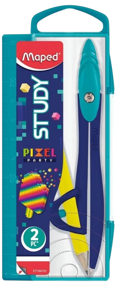 Циркуль с карандашом - Pixel Party