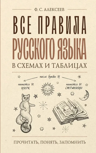Все правила русского языка в схемах и таблицах