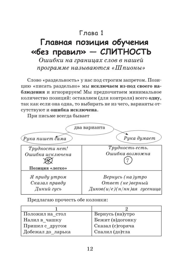 Идеальная грамотность. Русский язык без правил и словарей