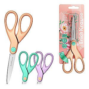 Ножницы ErichKrause Unity Pastel Bloom, 16 см, ассорти