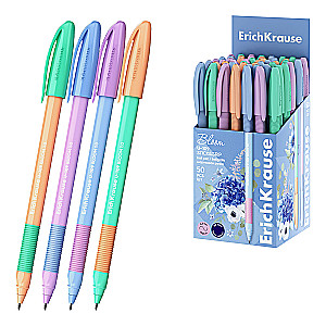 Ручка шариковая ErichKrause U-109 Stick&Grip Pastel Bloom 1.0, Ultra Glide Technology, цвет чернил синий, в ассортименте